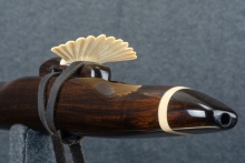 African Blackwood  Native American Flute, Minor, Mid F#-4, #D1AAA (12)